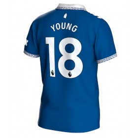 Everton Ashley Young #18 Heimtrikot 2023-24 Kurzarm